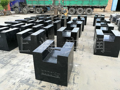 2000千克法碼(單個砝碼實重2T)
